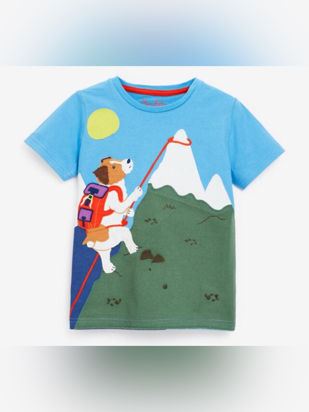 Mini Boden Dog Mountain Climbing T-Shirt